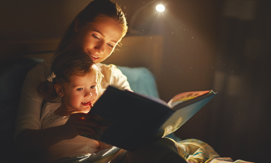 establish routines reading child bedtime
