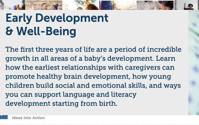 Early Development & Well-Being